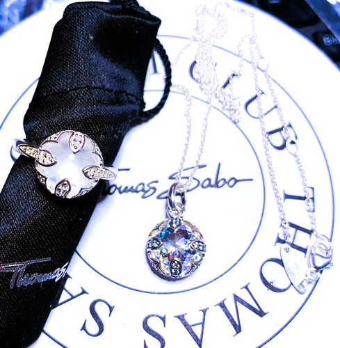 Thomas sabo set lotos - set, weiß