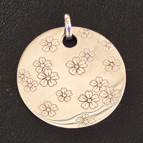 Thomas sabo scheibe - thomas, blumen